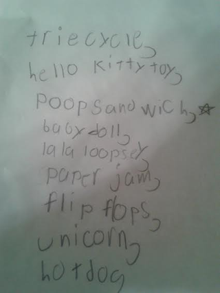 Illustration for article titled A Treasury Of Children's Insane Christmas Wish Lists
